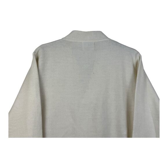 Vintage East-Tenn Medium Orlon Acrylic Knit Award Sweater Cardigan Preppy - Picture 6 of 12